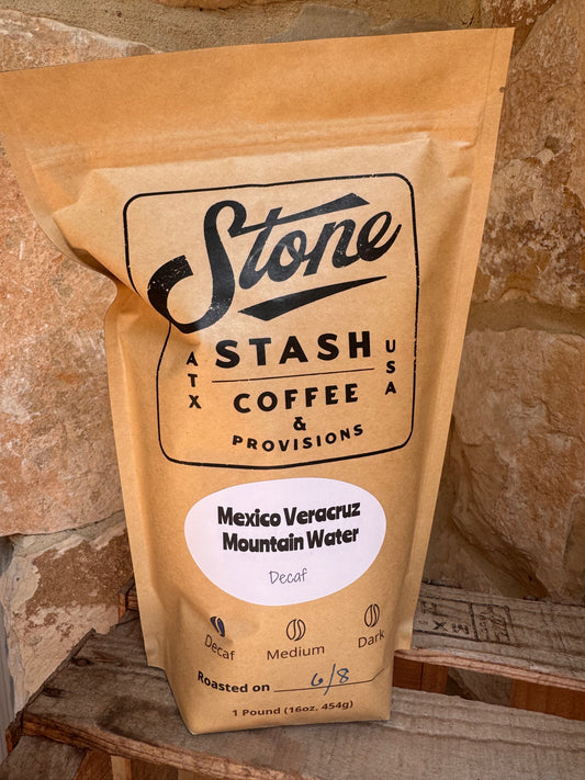 Organic Mexico Veracruz Mountain Water Decaf Coffee 16oz